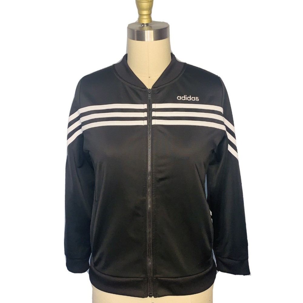 Adidas Retro L/S Zip Up Track Jacket